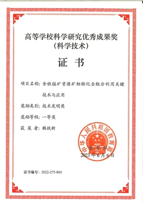 高等学校科学研究优秀成果奖